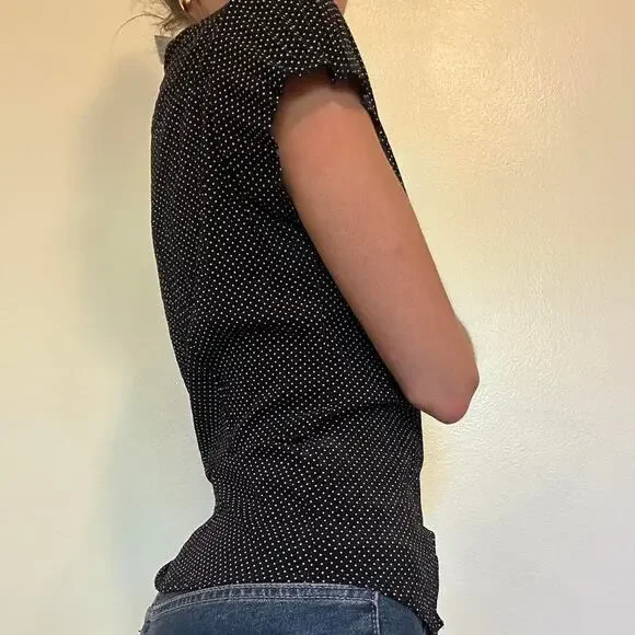 Vintage polka dot top adorable - Picture 3 of 5